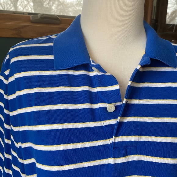 Brooks Brothers Striped Performance Polo Original Fit Large - Picture 2 of 8